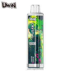 UWIN Crystal Lietuva - UWIN CRYSTAL 10000 vienkartinių garų mišrios uogos 8BL8214
