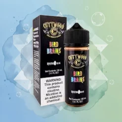 Didmeninė prekyba CUTWOOD Bird Brains 100ml 0mg vaisių dribsnių su pienu