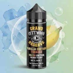 Lietuvos didmeninė prekyba+CUTTWOOD+Grand Reserve+120ml+Vanilės kastardo tabakas