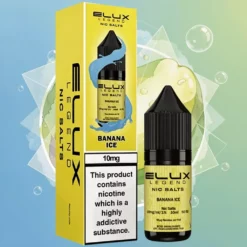 Didmeninė prekyba ELUX LEGEND 10ml Bananų ledas 10mg/20mg 50VG/50PG NIC SALT